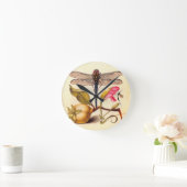 Horloge Ronde La faune de la libellule (Maison)