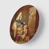 Horloge Ronde La femme de la blanchisserie (Angle)