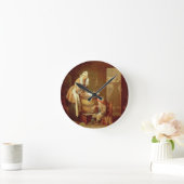 Horloge Ronde La femme de la blanchisserie (Maison)