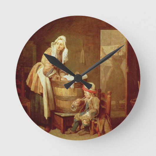 Horloge Ronde La femme de la blanchisserie (Recto)