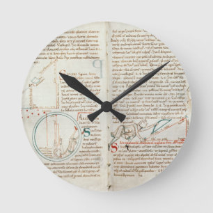 Horloge Ronde La géométrie f.32 et 33 de Mme 235, d'un 'd'Astr