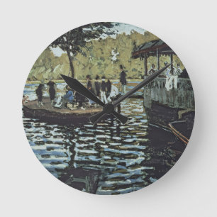 Horloge Ronde La Grenouillere de Claude Monet  