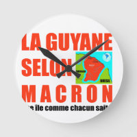 La Guyane selon Macron est une île