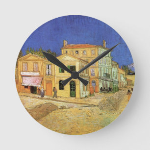 Horloge Ronde La maison de Vincent à Arles par Vincent van Gogh