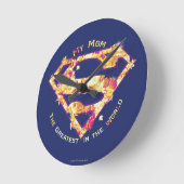 Horloge Ronde La Mère du Greatest dans le monde (Angle)