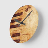 Horloge Ronde La musique est la vie (Angle)