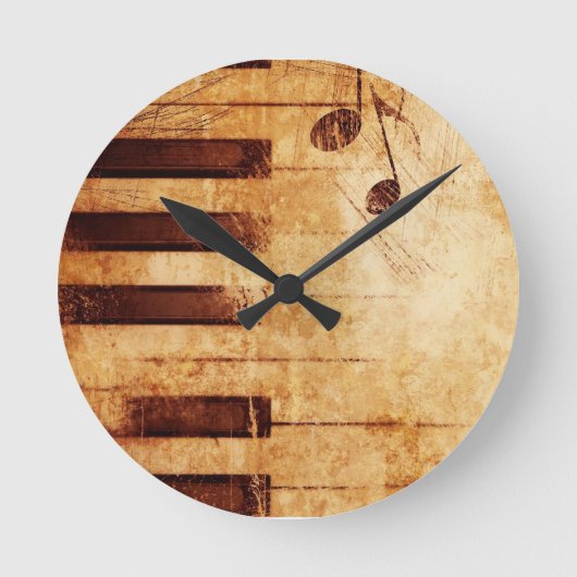 Horloge Ronde La musique est la vie (Recto)
