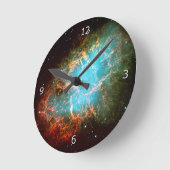 Horloge Ronde La nébuleuse de crabe dans le Taureau (Angle)
