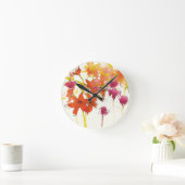 Horloge Ronde La prune de Patty (Maison)