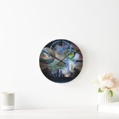 Horloge Ronde La réalité change (Maison)
