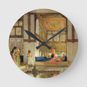 Horloge Ronde La réception, 1873 (huile sur le panneau)