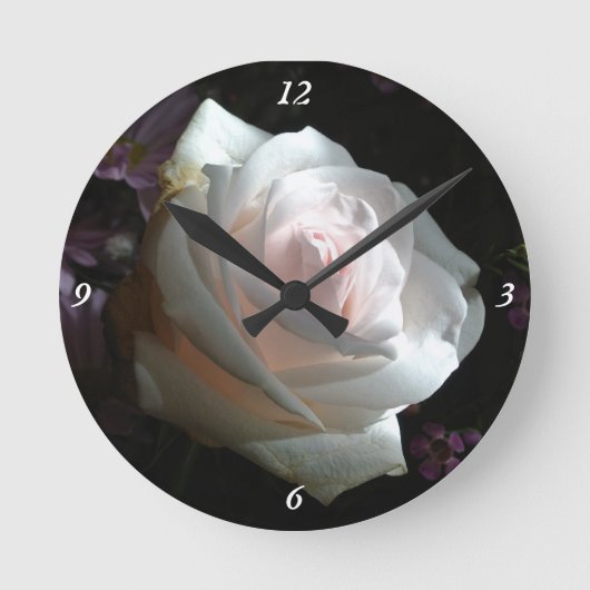 Horloge Ronde La Rose Blanche (Recto)