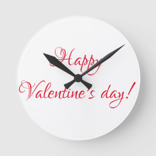 Horloge Ronde la Saint-Valentin