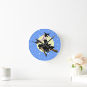 Horloge Ronde La sorcière moderne (Maison)