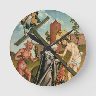 Horloge Ronde La tentation d'un saint