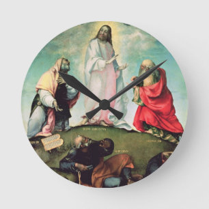 Horloge Ronde La Transfiguration du Christ, c.1510-12 (huile sur