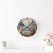 Horloge Ronde La Transfiguration (huile sur cuivre) (Maison)