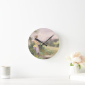 Horloge Ronde La trayeuse, 1860 (la semaine sur le papier) (Maison)