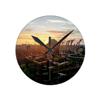 Horloge Ronde La vie dans l'horloge Heartland