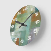 Horloge Ronde Lac Blue Essence II (Angle)