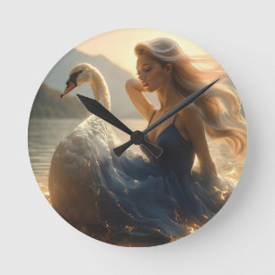 HORLOGE RONDE LAC DES CYGNES - BALLET & DANSE -