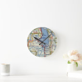 Horloge Ronde Lac Flathead et Polson (Maison)