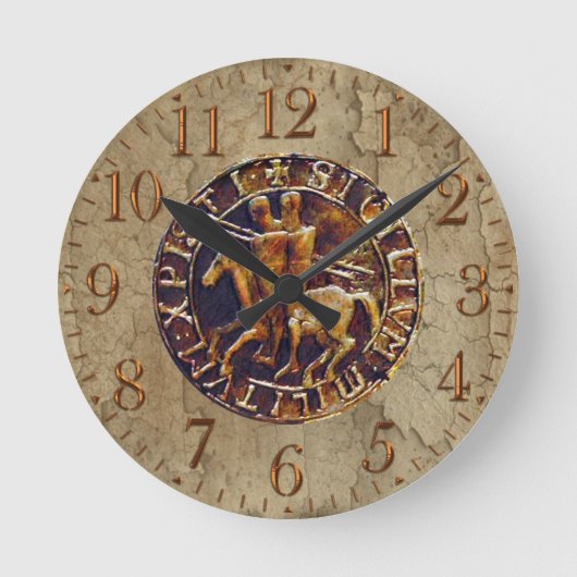 Horloge Ronde Lac Medieval des Knights (Recto)