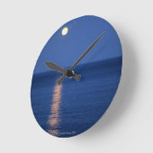 Horloge Ronde Lac Moon (Angle)