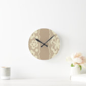 Horloge Ronde Lace pattern (Maison)