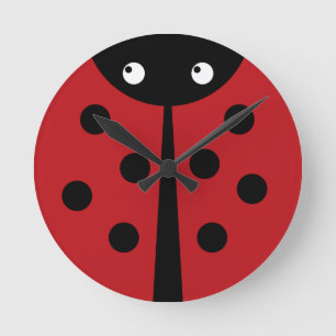 Horloge Ronde Ladybug