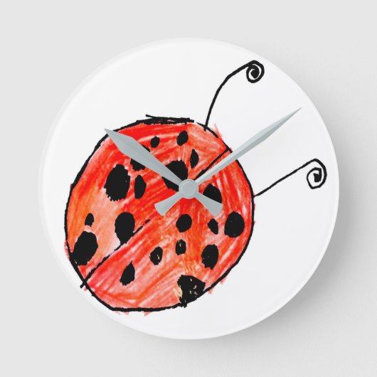 Horloge Ronde Ladybug (Recto)