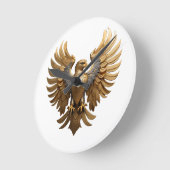 Horloge Ronde L'aigle d'or (Angle)