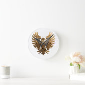 Horloge Ronde L'aigle d'or (Maison)