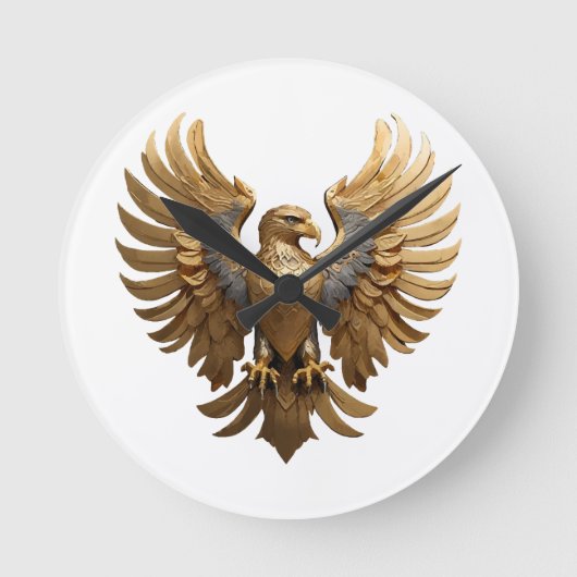 Horloge Ronde L'aigle d'or (Recto)