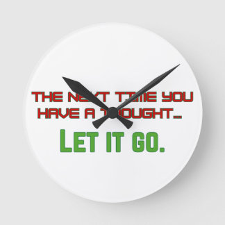 Horloge Ronde Laisse tomber