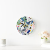 Horloge Ronde L'Almanac Aviaire (Maison)