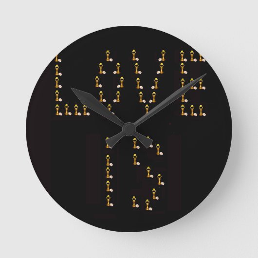 Horloge Ronde L'amour est (Recto)