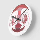 Horloge Ronde Lampe magique Hakuna matata (Angle)