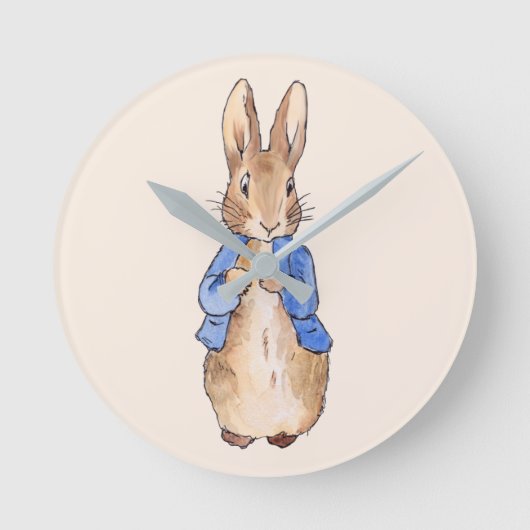 Horloge Ronde Lapin classique (Recto)