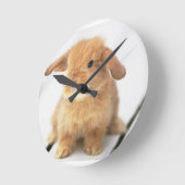 Horloge Ronde Lapin Lapin (Angle)