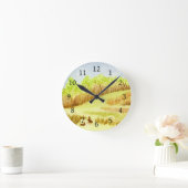 Horloge Ronde Lapins (Maison)
