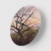 Horloge Ronde L'arbre des corbeaux, 1822 (Angle)