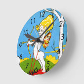 Horloge Ronde L'Archer (Angle)