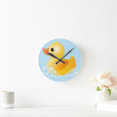 Horloge Ronde Large Yellow Duck (Maison)