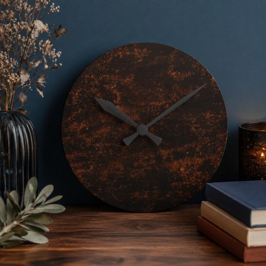 Horloge Ronde Lava