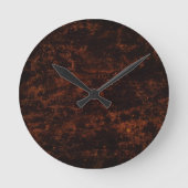 Horloge Ronde Lava (Recto)