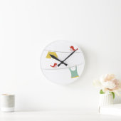 Horloge Ronde Lave-linge (Maison)