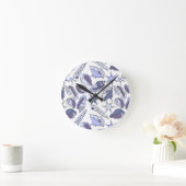 Horloge Ronde Lavendar (Maison)