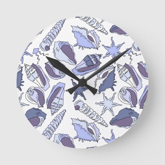 Horloge Ronde Lavendar (Recto)
