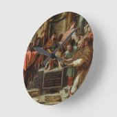 Horloge Ronde L'Aveugle d'Elymas (dessin pour la Sixtine Ch (Angle)